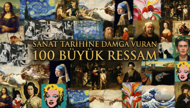 Sanat Tarihine Damga Vuran 100 Büyük Ressam