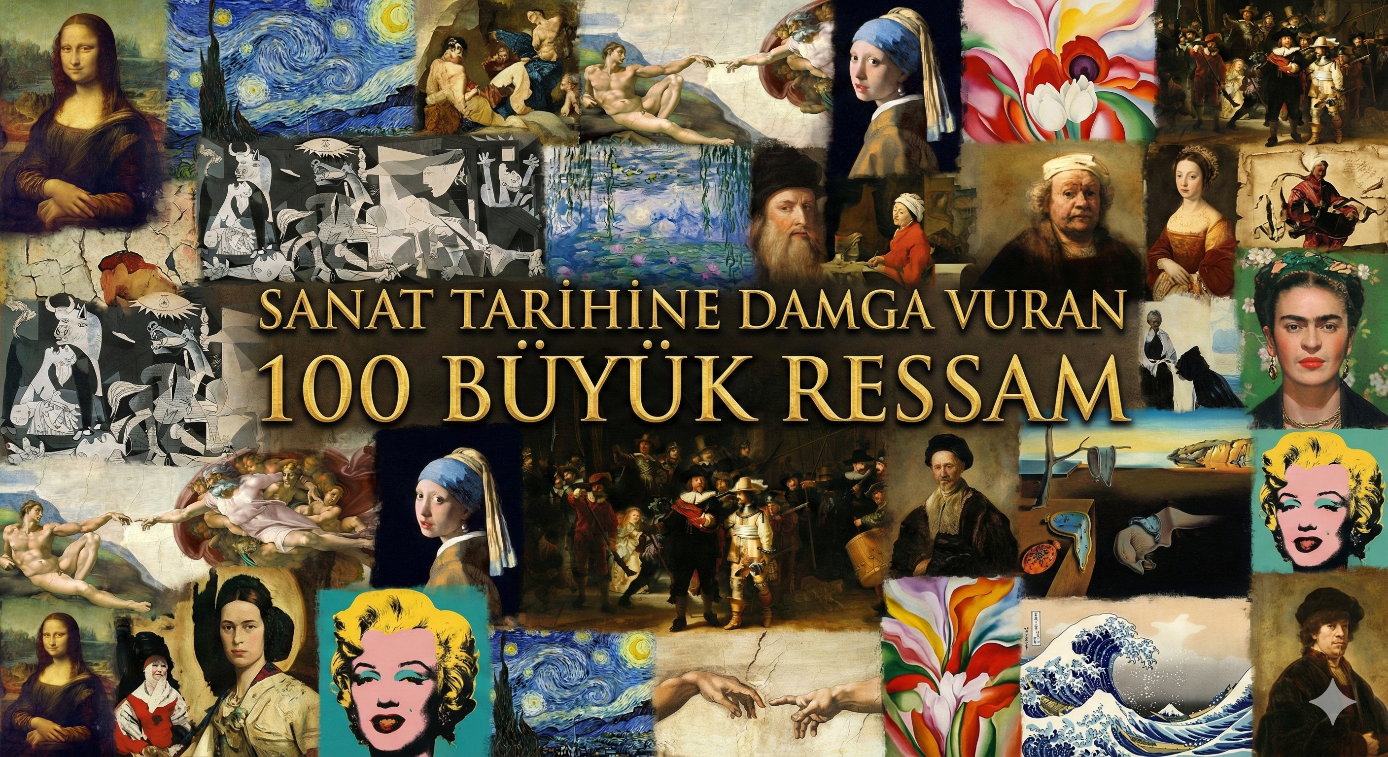 Sanat Tarihine Damga Vuran 100 Büyük Ressam