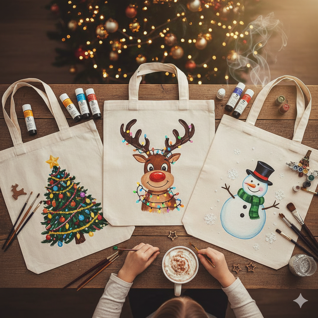 Yeni Yıl Çantam ‘’Bez Çanta Boyama Atölyesi’’