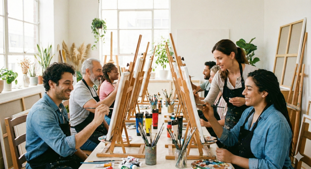 Yetişkinler için Resim Atölyesi