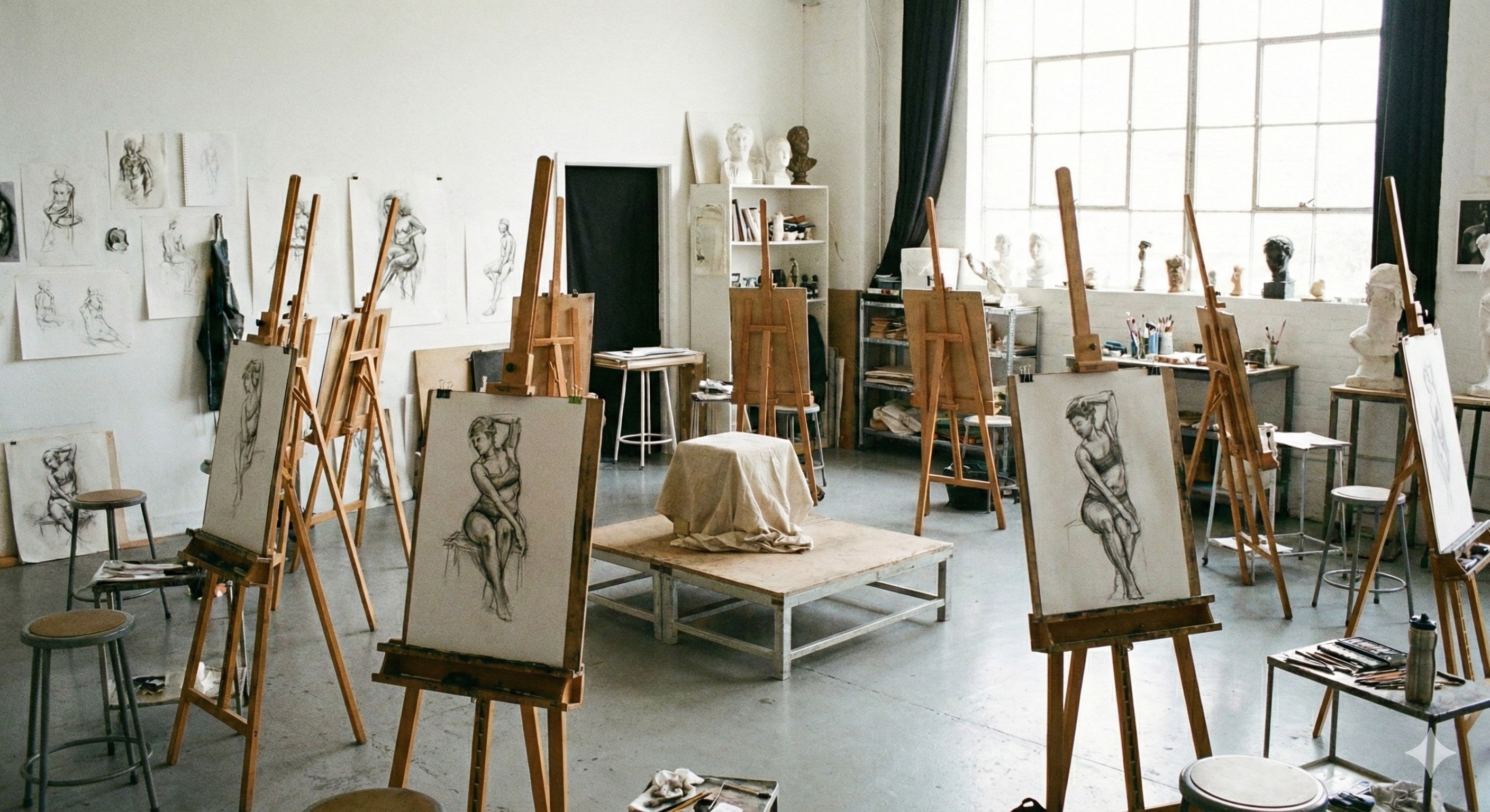 Canlı Model Eşliğinde Desen Atölyesi